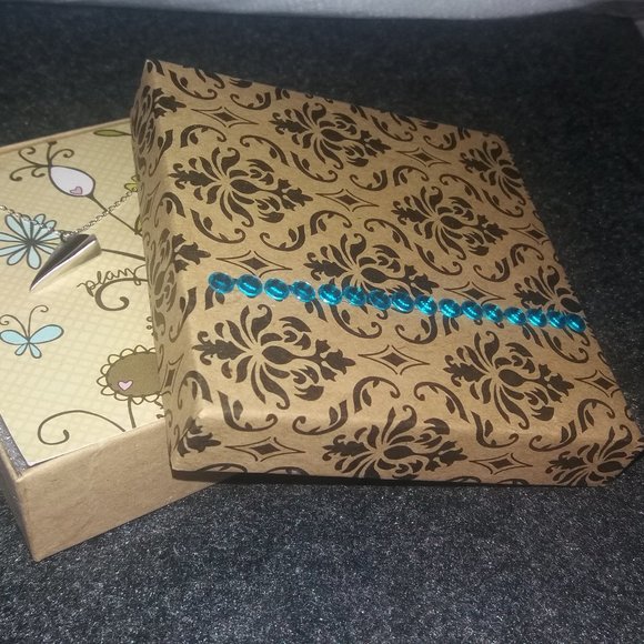 Tiny Skull Necklace/Bracelet/Anklet, Handmade 🌸 - Picture 5 of 5